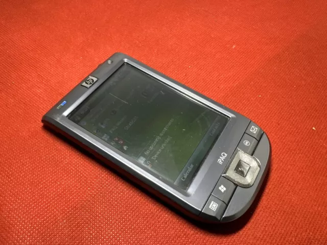 HP iPAQ 114 classico argento nero Wi-Fi PDA 3