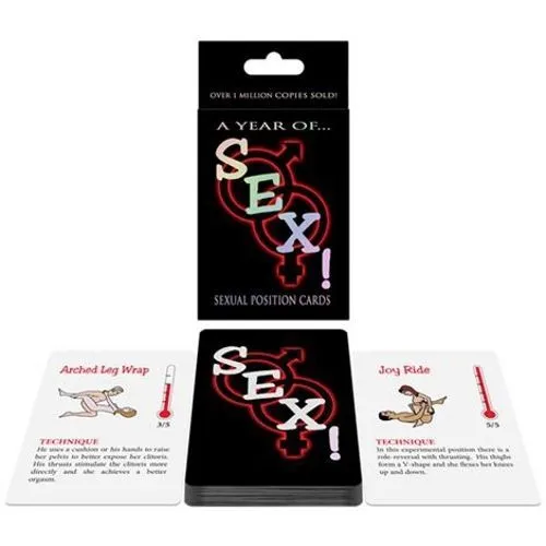 SEX! CARD GAME Adult Playing Cards 100 000 Fantasies Couples Gift A Year Of