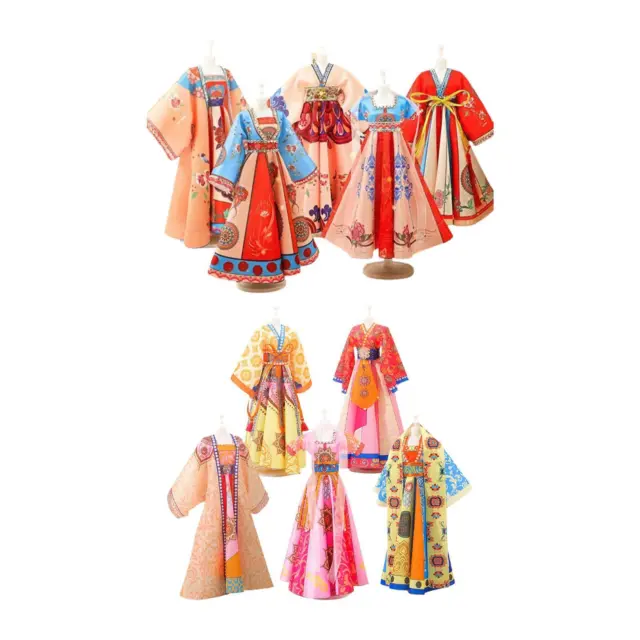 Kids Fashion Designer Kit Fashion Doll Dress For Age 6 7 8 9 10 11 12 Teen  - Dolls Accessories - AliExpress