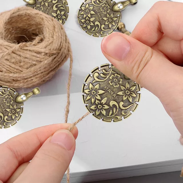 Vintage Metal Yarn Thread Cutter Antique Sewing Thread Cut DIY Craft Sewing T-jl
