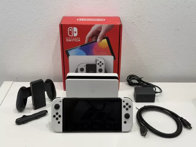 Nintendo Switch OLED/ Top Zustand/ Blitzversand/ 200gb SD-Karte