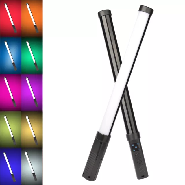 Handheld RGB LED Light Wand Colorful Photography Video Light Fill Light
