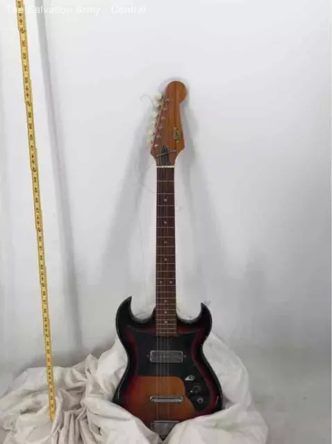 Global 4009 Two Tone Sunburst Solid Body Musical Instrument Electric Guitar