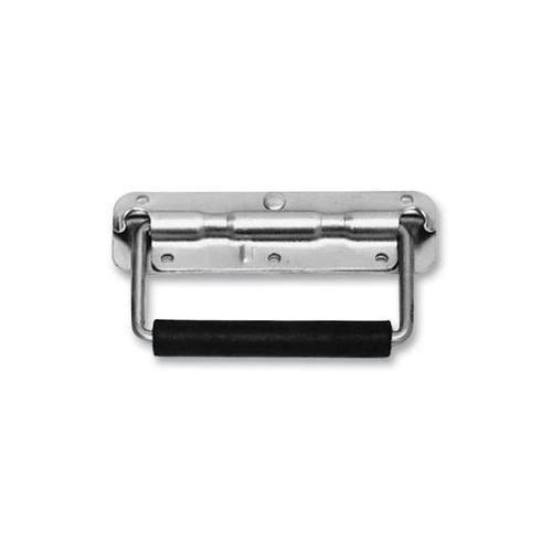 1 Sprung Drop Handle for Flightcase or Speaker Cabinet ,Stainless still