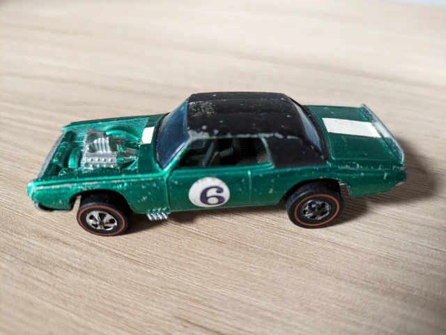 Hot Wheels 1979 Mattel Hong Kong - Fourgon Sport Vert Spoiler - Non Poinçonné