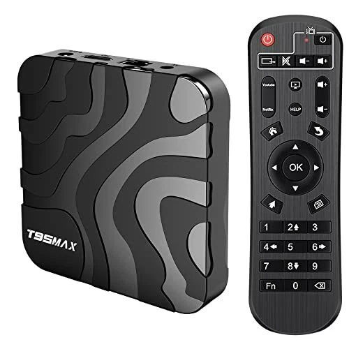 TV Box 9.0, T95 Max Android TV Box Chip H6 Quad-core Cortex-A53 4GB ...