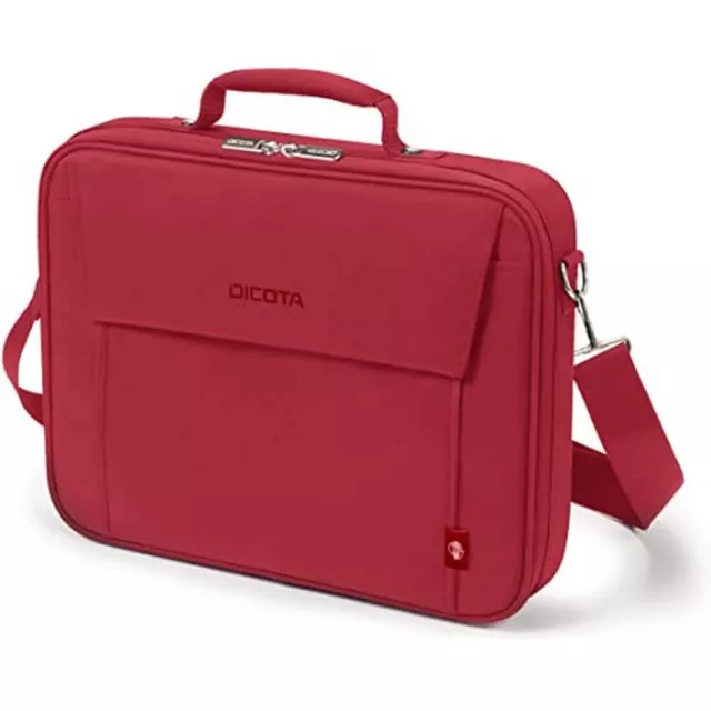 DICOTA Eco Multi BASE notebook case 39.6 cm (15.6") Briefcase Red