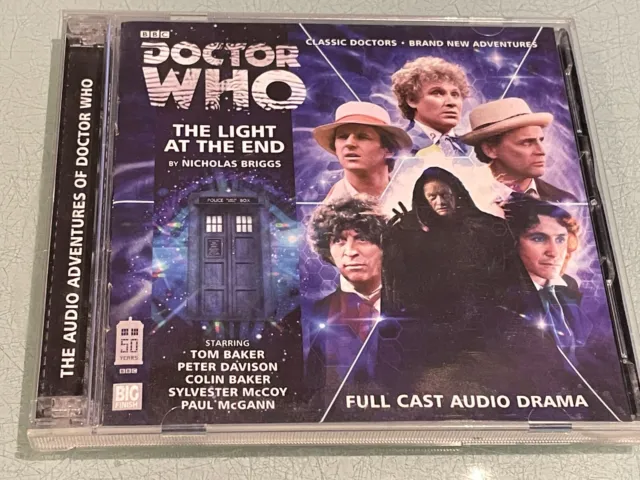 Doctor Who - The Light at The End - 2 CD's Audiobook - Tom Baker, Peter Davison