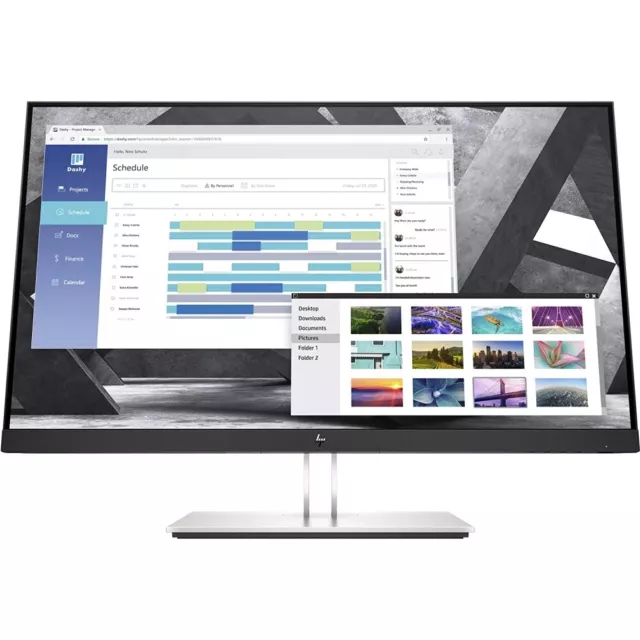 HP E27q G4 - LED-Monitor - schwarz