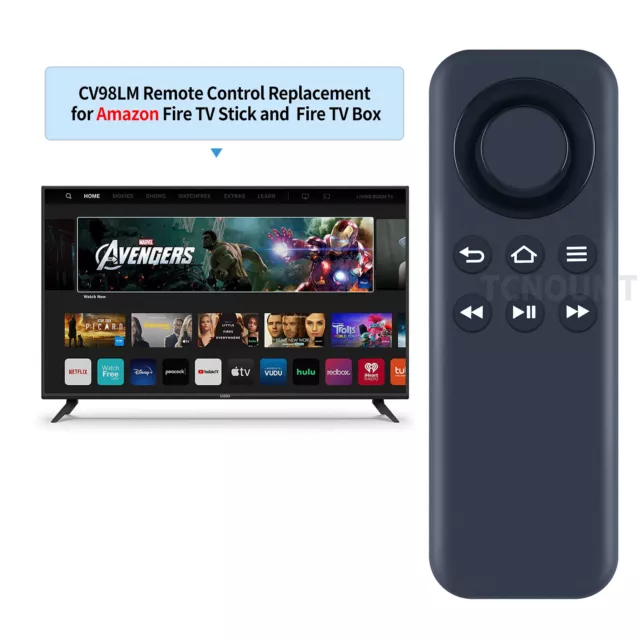 CV98LM Ersatz Fernbedienung für Amazon Fire TV Stick 1st-generation W87CUN 2