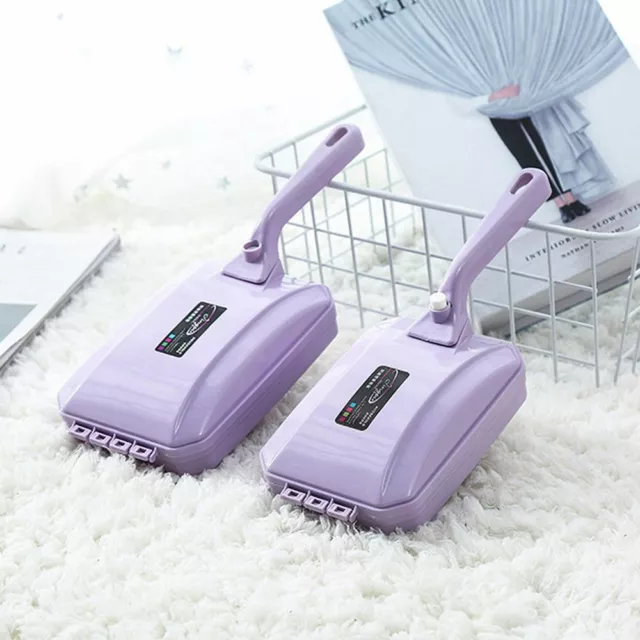 Carpet Brush Sweeper Handheld Sofa Bed Pet Hair Crumb Dirt Fur Cleaner Roller 3