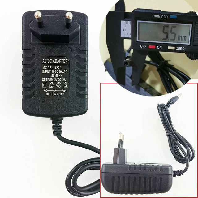 Chargeur 19V Compatible GSP S012DBV1900060 / GSCV0600S019V12E - Prise Française, Sécurité CE