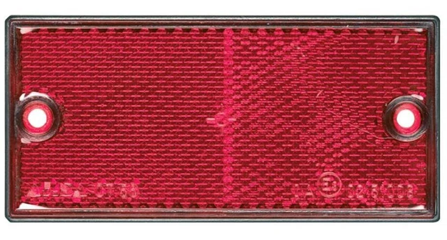 Remorque Catadioptre, Rectangle, Paquet De 2 - RCT560