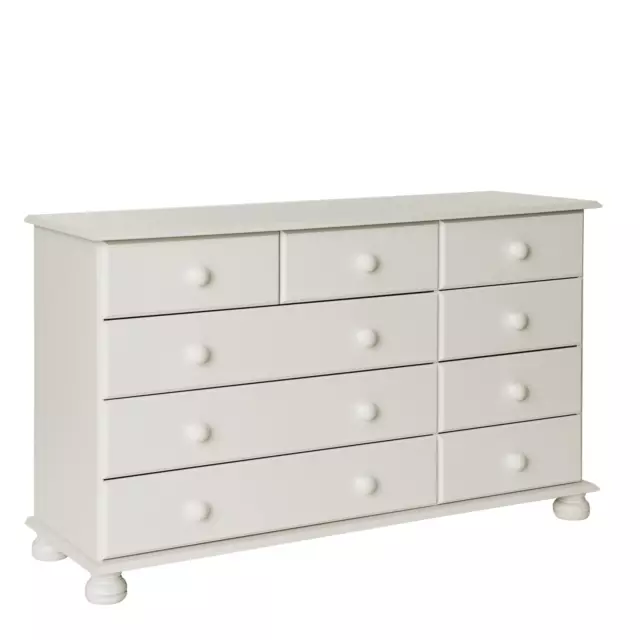 Copenhagen 2 + 3 + 4 Drawer Extra wide chest in White