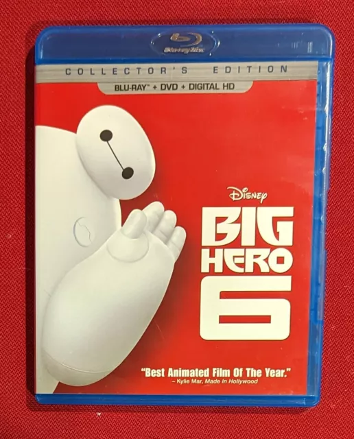 Big Hero 6  (Blu-ray + DVD + Digital HD) Blu-ray