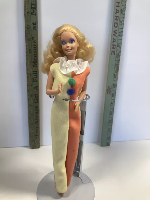 Vintage OOB Barbie Rockers Doll 1966 Phillipines Joker outfit Blonde 2