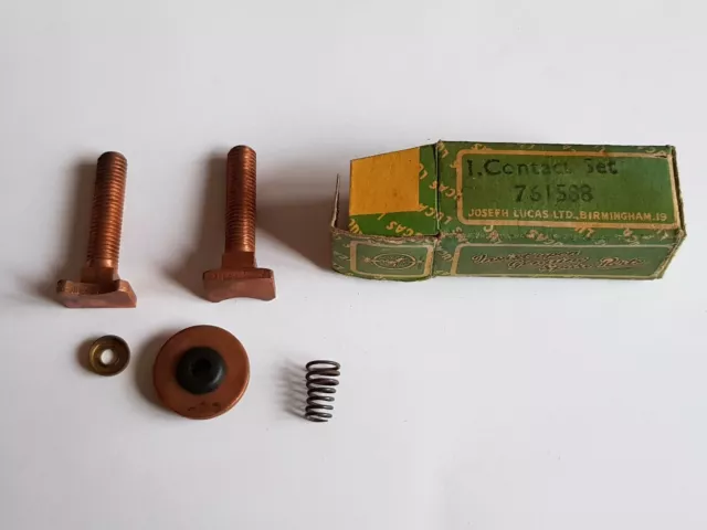 NOS Lucas Starter Solenoid Contact set. Commer Trucks & Avenger Coach - FREE P+P