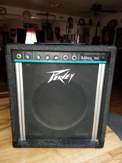 Nice Peavey Minx 75W Bass Amp. 1980s Made in the USA. 1-10” Speaker-WORKS GREAT Nice Peavey Minx 75W Bass Amp. 1980s Made in the USA. 1-10” Speaker-WORKS GREAT