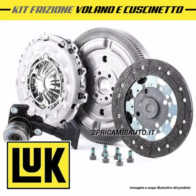 Kupplungssatz Schwungrad Bi-Masse Lager Luk Fiat Bravo Fiat Stilo 1.9 D Multijet