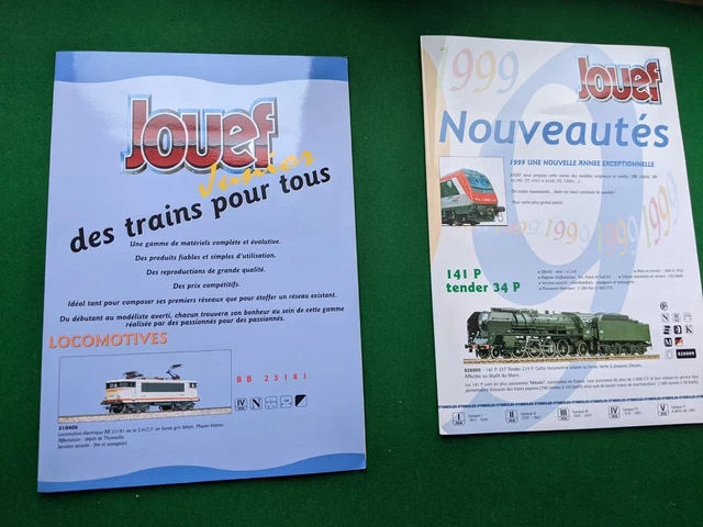 Lot De 10 Catalogues Hornby Jouef Trains Miniatures Années 1962 à 1966 Vintage