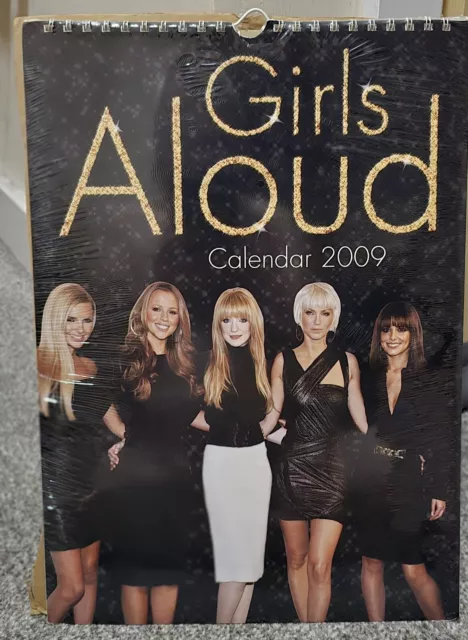 Girls Aloud UNOFFICIAL 2009 A3 CALENDER BRAND NEW + SHRINK WRAPPED