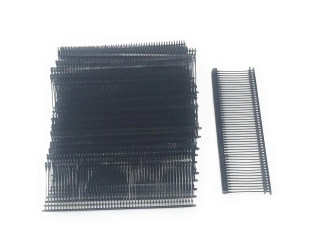 Black Standard Tagging Barb Fasteners 1 Inch Lot of 1000