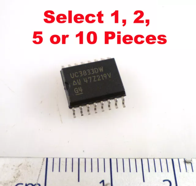 Texas UC3833DW LDO Linear Voltage Controller SOIC-16 OMA046ZA