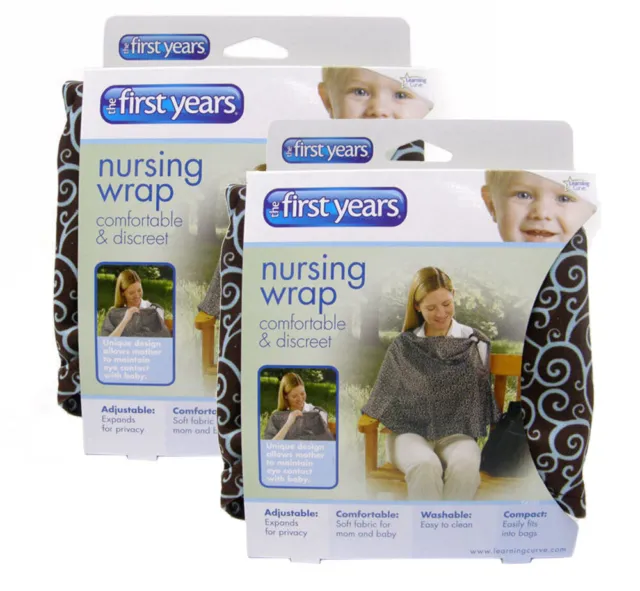 2x Nursing Breastfeeding Privacy Wrap/Cover Baby Breathable Maternity Blanket
