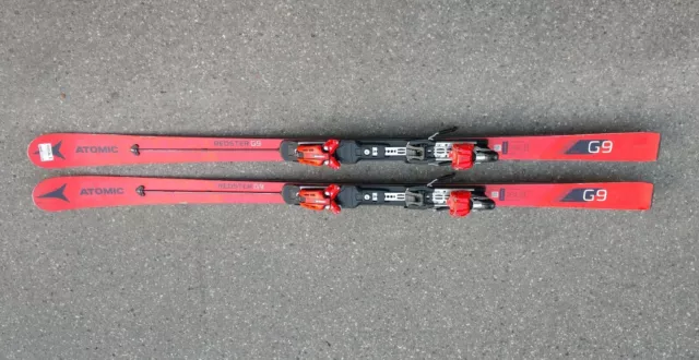 Atomic Redster G9 FIS Ski 180cm R 24m Woodcore Titanium Alpin