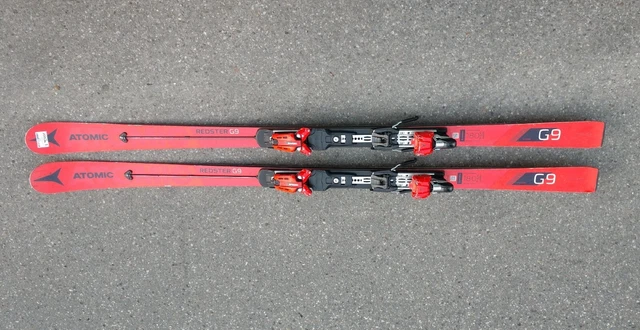 Atomic Redster G9 FIS Ski 180cm R 24m Woodcore Titanium Alpin