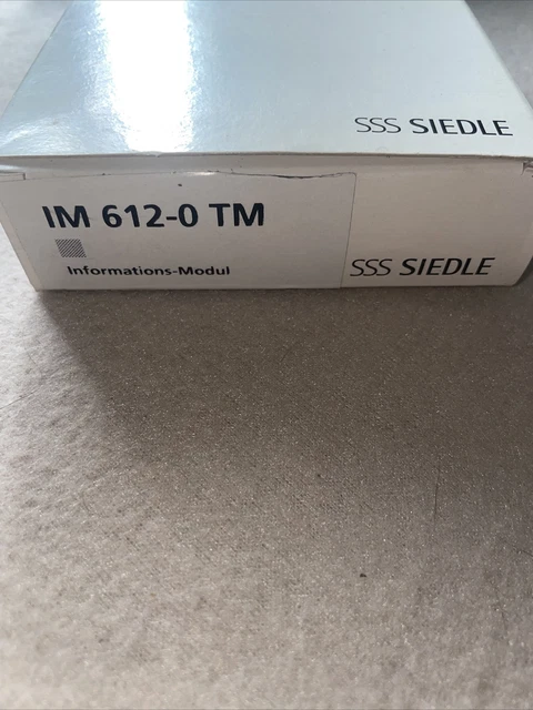 SIEDLE MODULE BTM BM BTLM BTLE IM TM TLM SM verschiedene Module zur ...