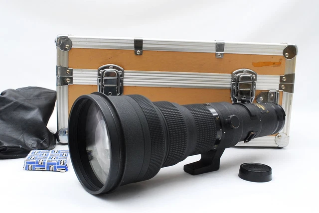 [Near MINT w/Case] Nikon Ai-s Nikkor 500mm f/4 P ED MF Telephoto Lens From JAPAN
