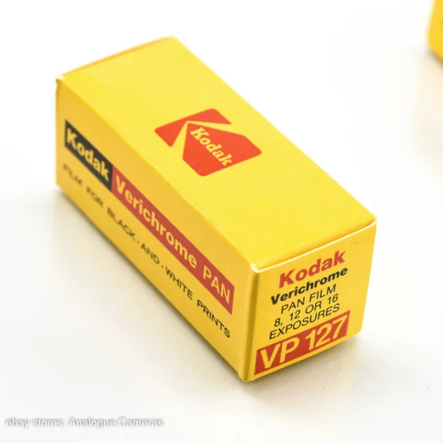 Kodak Verichrome Pan 127 Film - Sealed Pack