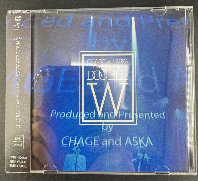 CHAGE AND ASKA concert tour brochure 2007 DOUBLE W quick decision