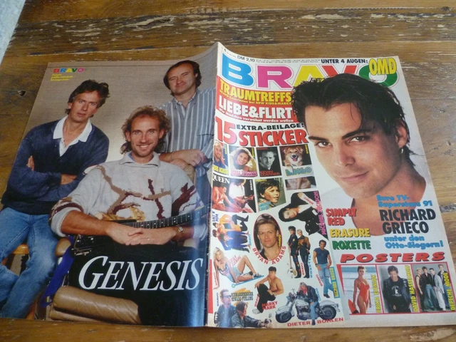 Bravo 1982: Richard Grieco / Genesis / Baywatch / Erika Eleniak / Depeche Mode