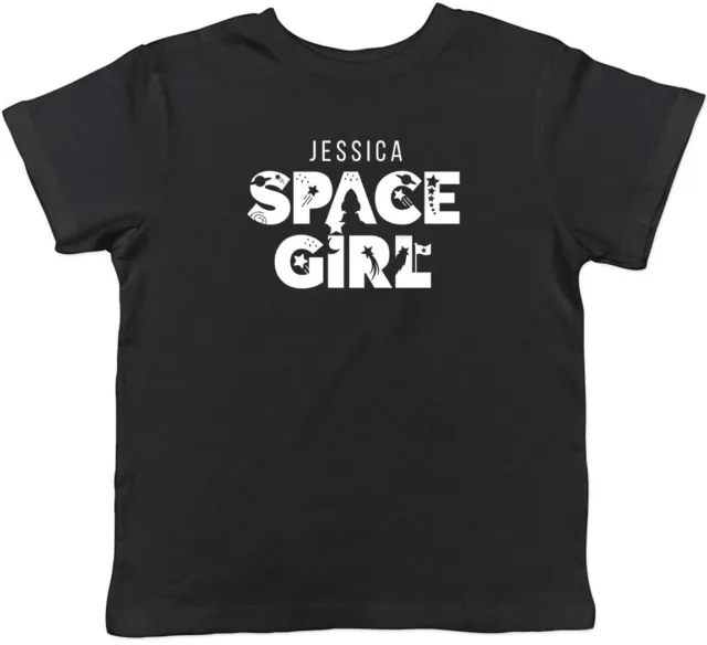 T-shirt personalizzata bambina spaziale bambini ragazzi ragazze