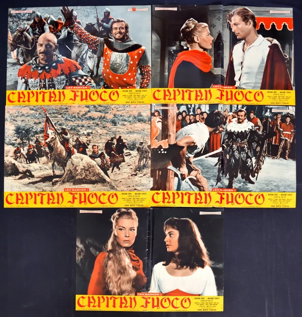 Fotobusta Captain Feu Barker Lex Rory Cranté C Muller Ferrero F33