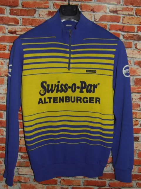 Maillot Vélo Haut Veste Cyclisme Eroica Vintage 70'S Altenburger 50% Laine