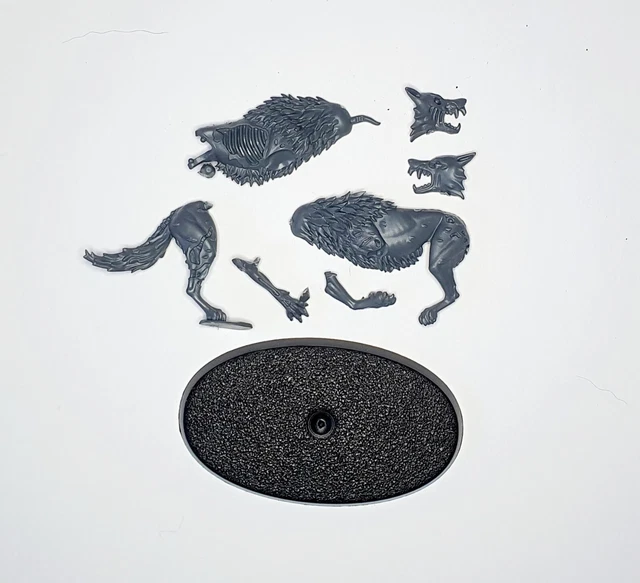 DIRE WOLF H Direwolves Soulblight Gravelords Warhammer AOS Vampire ...