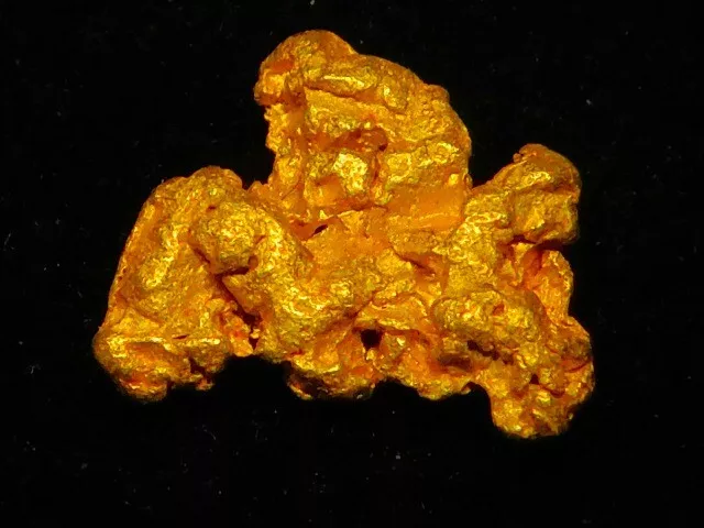 Brilliant Australian Gold Nugget ( 1.13 grams ) .