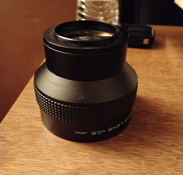 Objectif Solidex Telewider - Conversion Vidéo Grand-angle (0.6x) Et Télé (1.5x)