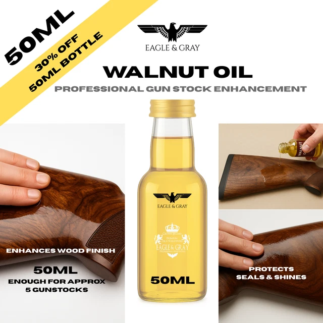 Olio Per Armi Manuel Ricardo | 50 Ml Per Fucili, Pistole E Armi Ad Aria Compressa