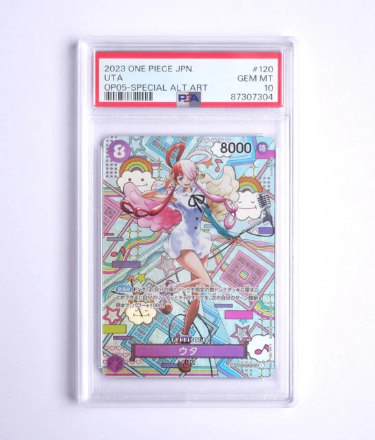 2023 ONE PIECE - Uta - Special Alt Art SP OP02-120 - Japanese- PSA