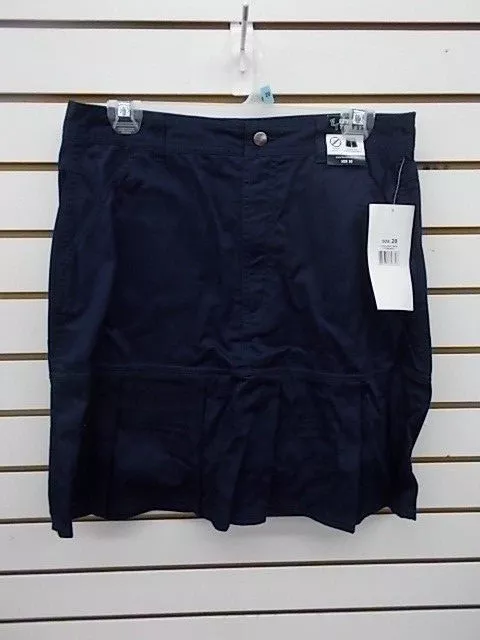 Girls French Toast Uniform Navy Skort w/ Pleated Hem Size 20