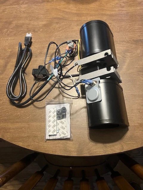 Dual Thermostat Controlled Fireplace Gas Heater Blower Motor Fan 115v Heat & Glo