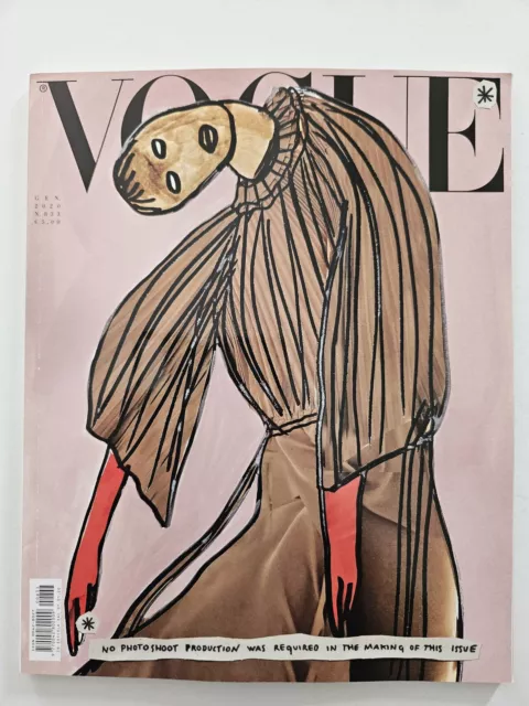 Magazine mode fashion VOGUE ITALIA #833 gennaio 2020 Paolo Ventura