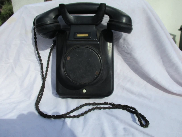 Discos de correo teléfono W49 montaje en pared, muy antiguo