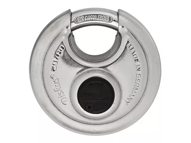 Abus Mécanique 20/80mm Diskus Plus Cadenas comme Verrouillé 564323 ABUKA32481