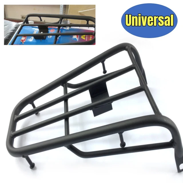 Motorcycle ATV Rear Luggage Rack Cargo Frame Support Carrier Shelf Bracket US