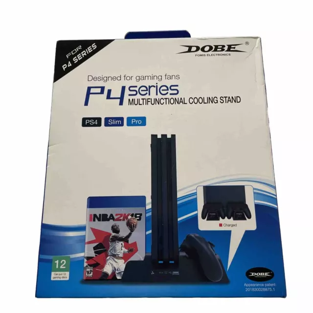 Dobe P4 Series Multifunctional Cooling Stand for (PS4, PS4 Slim, & PS4 Pro) NEW